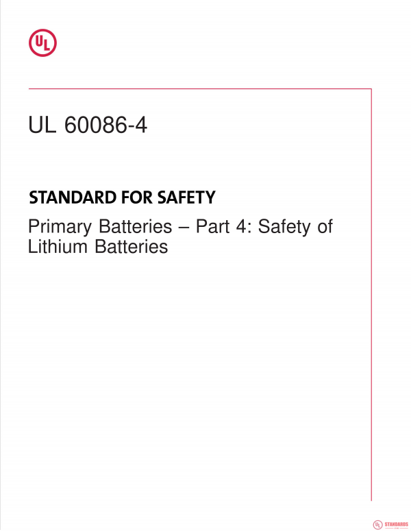 UL 60086-4 PDF UL 60086-4 PDF